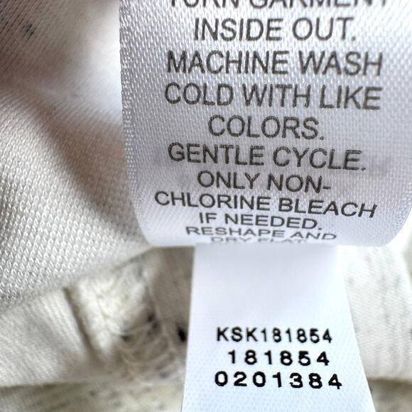 J. Jill Womens Midi Skirt Size 3X Speckled Pull On Stretch Minimal Neutral Ivory - Picture 5 of 6